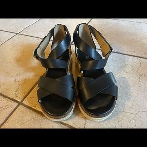 Michael Kors Darby crisscross espadrilles platform